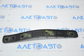 Door sill trim rear right outer Lincoln MKX 16-18 black, broken fastener