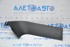 Left trunk door trim Lincoln MKX 16-16 black, broken fastener, whitened plastic, scratched