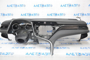 Torpedo front panel without AIRBAG Toyota Camry v70 18-20 black