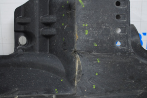 Rear left underbody protection Toyota Camry v70 18-24 2.5, 3.5 FWD is dented, fasteners are torn