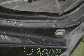 Quarter wing rear right Ford Focus mk3 11-18 4d black, butts