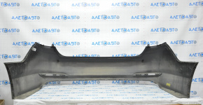 Rear bumper bare Hyundai Sonata 15-17 black S3