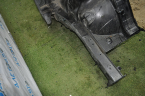 Quarter front left Hyundai Sonata 15-19 black