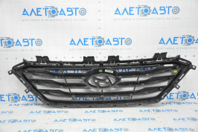 Radiator grill grill Hyundai Sonata 15-17 sport, complete with badge