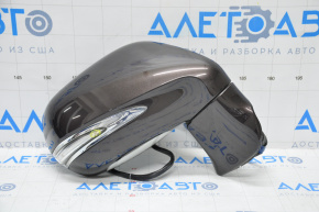 Right side mirror assembly Lexus RX350 RX450h 10-15 16 pins, BSM, dimming, turn signal, turn signal defect