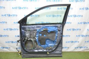 Door bare front right Toyota Highlander 14-19 blue 8V5