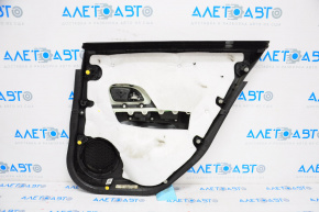 Door trim card rear left Chevrolet Cruze 11-16, black with gray insert