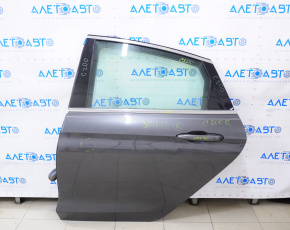 Door assembly rear left Chrysler 200 15-17 graphite PAU, butt