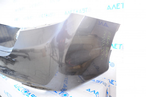Rear bumper bare Chrysler 200 15-17 graphite, scratches, cracked, cracks in the crepe