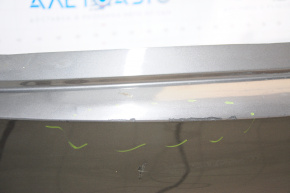 Rear bumper bare Chrysler 200 15-17 graphite, scratches, cracked, cracks in the crepe
