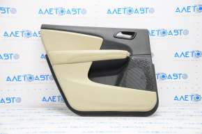 Door trim card rear left Dodge Journey 11-19 leather beige, scratch