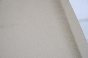 Console central armrest Dodge Journey 11-20 beige, scratches, cracks on leather