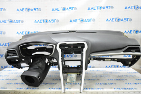 Torpedo front panel without AIRBAG Ford Fusion mk5 13-20 black