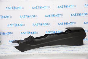 Central console armrest Ford Fusion mk5 13-16 black, without air duct, scratches