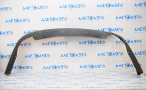 Rear bumper lip Ford Fusion mk5 13-18 for 1 pipe, structure, scratch