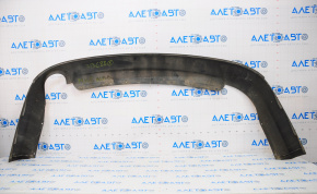 Rear bumper lip Ford Fusion mk5 13-18 for 1 pipe, structure, scratch