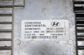 Block ECU engine computer Hyundai Sonata 15-16 2.4 sport