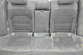 Rear row of seats 2nd row Hyundai Sonata 15-17 leather black for dry cleaning