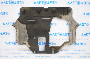 Engine protection central Hyundai Sonata 15-17 tear, without hatch