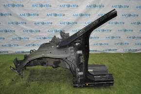 Quarter front left Hyundai Sonata 15-19 black