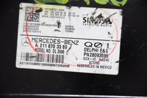 SATELLITE RADIO RECIEVER Mercedes W211 connector defect