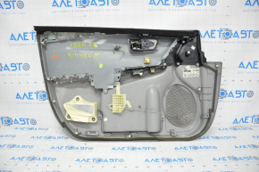 Door trim card front right Toyota Camry v55 15-17 usa gray, chrome peeled, scratched