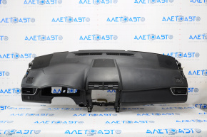 Torpedo front panel without AIRBAG Toyota Camry v55 15-17 usa black, white stitching