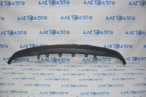 Rear bumper lip Toyota Camry v55 15-17 usa LE broken fasteners, drilled holes, scratches