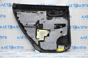 Door trim panel, rear right, Toyota Highlander 14-16, black