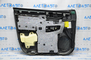 Door trim panel, front right, Toyota Highlander 14-16, black