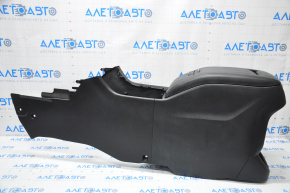 Console central armrest Toyota Highlander 14-16 black, scratches