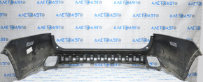 Rear bumper bare Toyota Highlander 14-19 without parking sensors blue