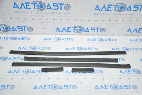 Right roof trim Toyota Highlander 14-19 set, breakage of fastening plug
