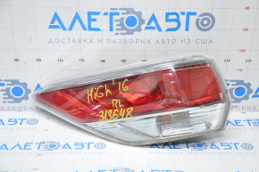 Light outer wing left Toyota Highlander 14-16