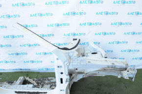 Front right quarter VW Passat b8 16-19 USA white with central pillar