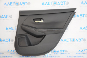 Door trim card rear right Nissan Sentra 20-23 leather black