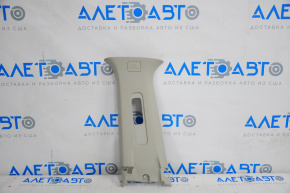 Center pillar trim upper belt left Nissan Sentra 20-24 gray