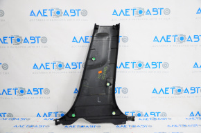 Center pillar trim lower left Nissan Sentra 20-24 black
