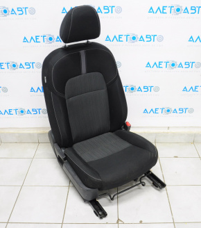 Passenger seat Nissan Sentra 20-24 without airbag, mechanical, cloth black