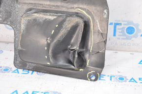 Rear left underbody protection Nissan Sentra 20-24, broken fastening, dented