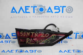 Light inside trunk lid left Nissan Sentra 20-24 water damage