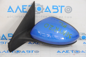 Side mirror left complete Nissan Sentra 20-24 blue, turn signal, 7 pins