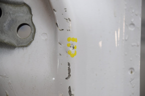 Body pillar central right Ford Escape MK3 13-19 white butts, sawed off
