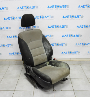 Chevrolet Cruze 11-16 passenger seat without airbag, black with grey, dry-cleanable
