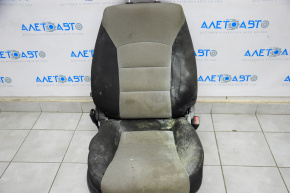 Chevrolet Cruze 11-16 passenger seat without airbag, black with grey, dry-cleanable
