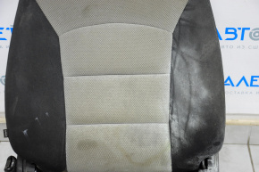 Chevrolet Cruze 11-16 passenger seat without airbag, black with grey, dry-cleanable
