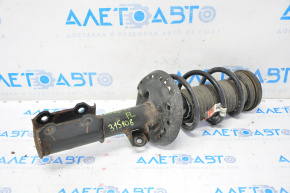 Shock absorber strut assembly front left Chevrolet Cruze 11-16 rusty