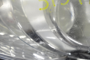 Headlight front right bare Hyundai Sonata 11-14 glossy reflector, spiderweb