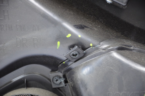 Door trim card rear left Subaru Impreza 17-23 black, broken fastener