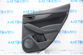 Door trim card rear right Subaru Impreza 17-23 black